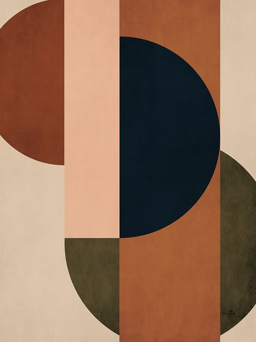 Geometric Shapes Canvas Print