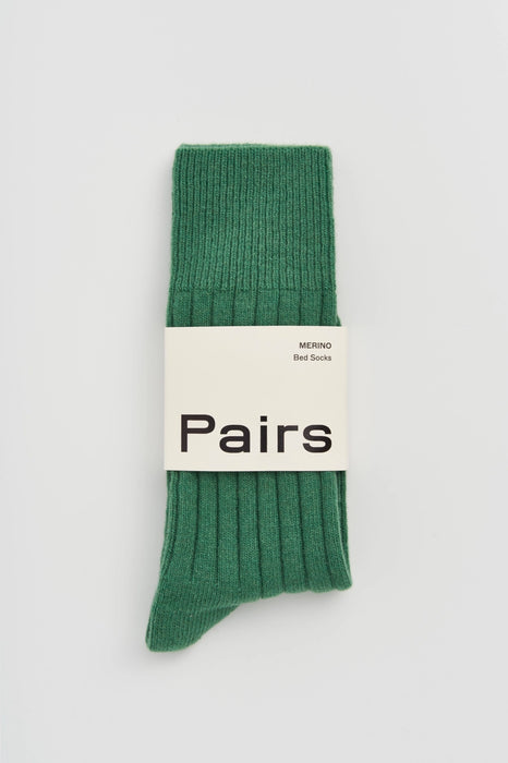 Pairs Soft Merino Socks Village Green