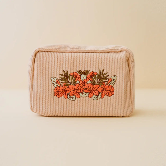 Cai and Jo Corduroy Make up Bag