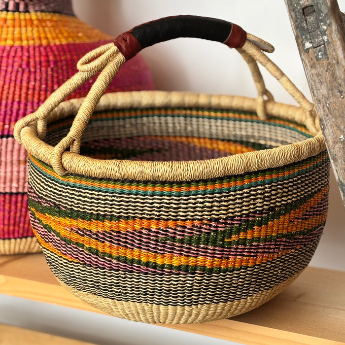 Baba Tree Large Round Basket