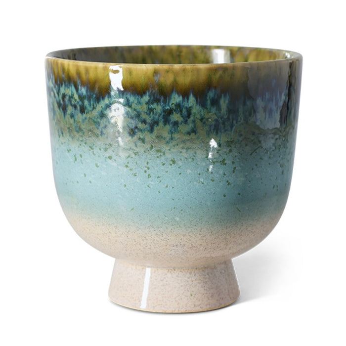 HKLIVING Reactive Glaze Pot