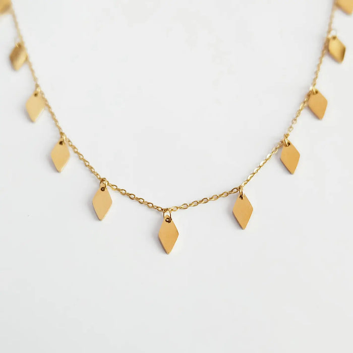 Drop Choker Necklace