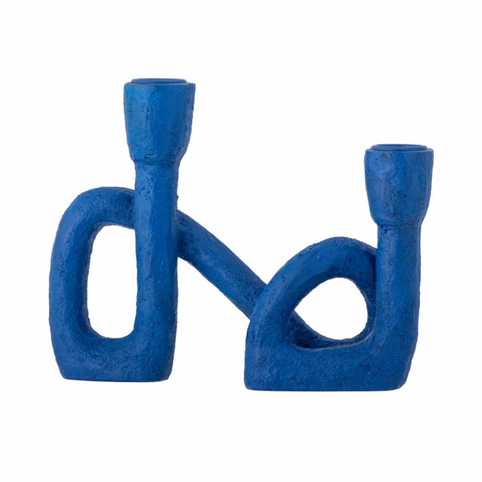 Mashel Blue Candle Holder