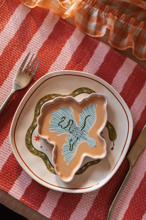 Ceramic Bird Plate