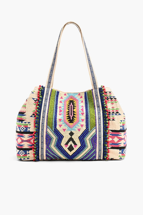 Ethereal Embellished Tote Bag