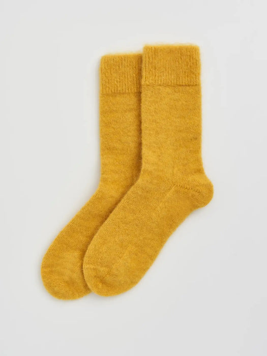 Pairs Soft Alpaca Socks Dandelion