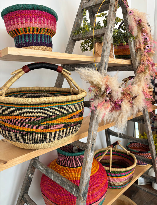 Baba Tree Large Round Basket