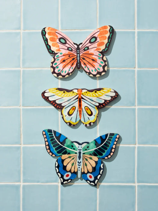 Canopy Butterfly Shell Wall Tile