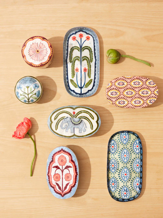 PREORDER Floral Shell Box