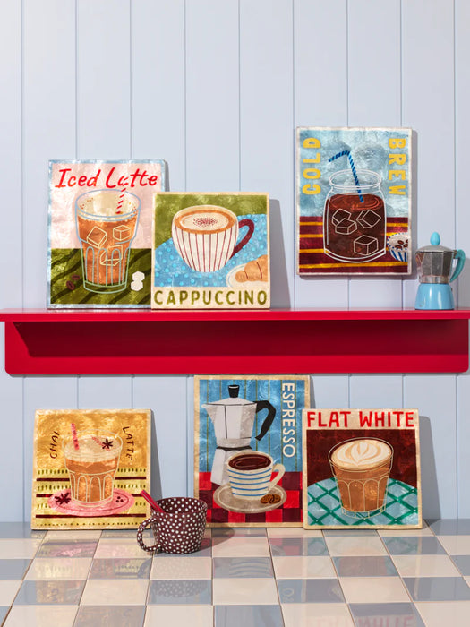 PREORDER Barista Espresso Shell Wall Tile