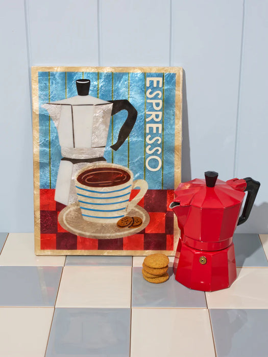 PREORDER Barista Espresso Shell Wall Tile