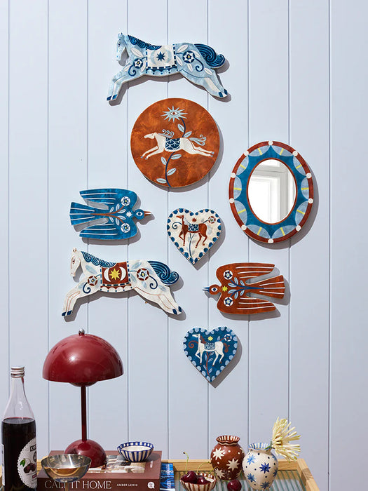 Paloma Brown Bird Shell Wall Tile