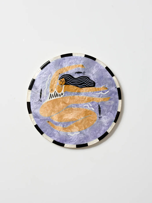 PREORDER Beach Days Shell Tile Float