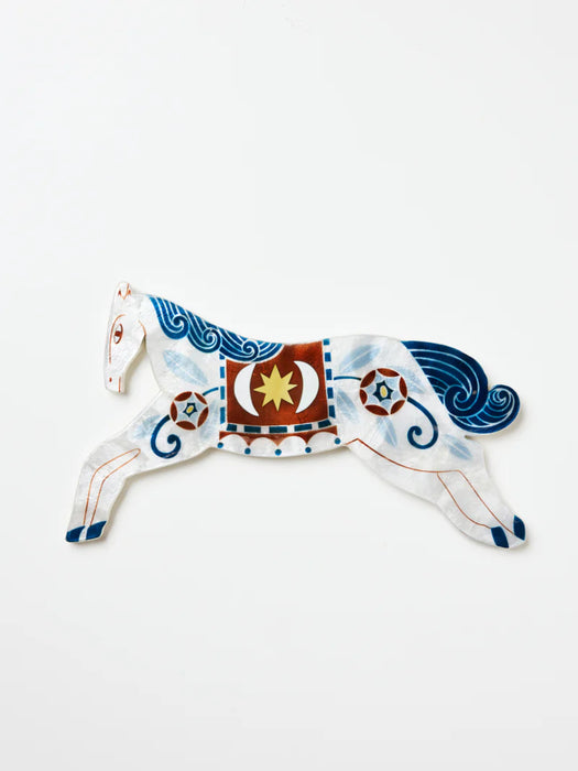 Paloma Horse Shell Wall Tile