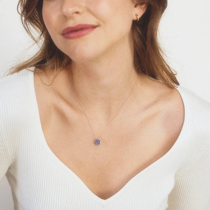 California Blue Cord Necklace