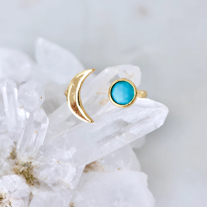 Crescent Moon Ring
