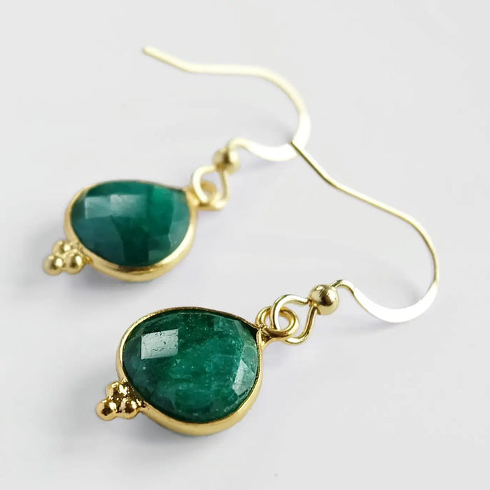 Emerald Earrings