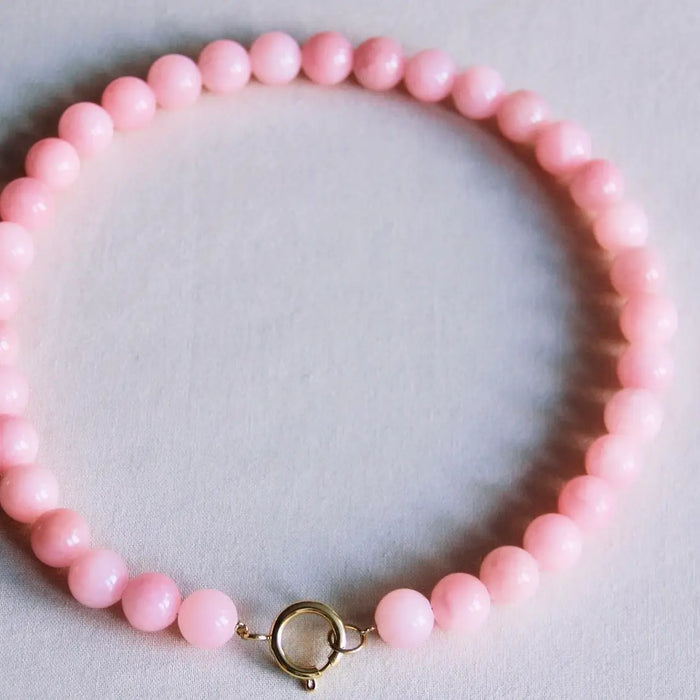 Natural Stone Beaded Necklace