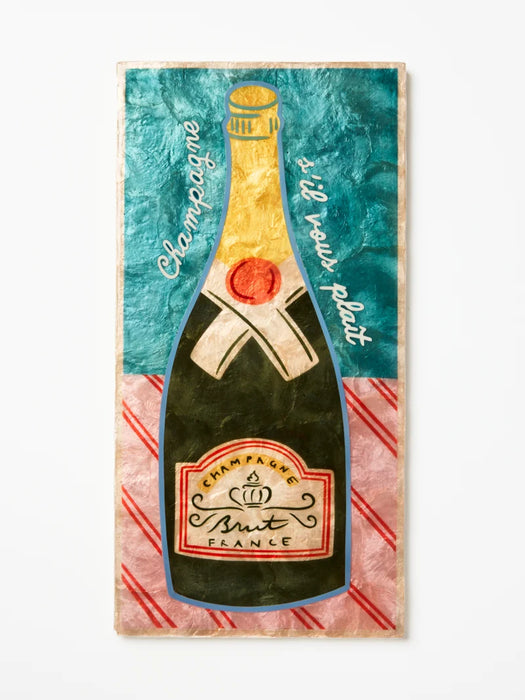 PREORDER Happy Hour Champers Shell Wall Tile