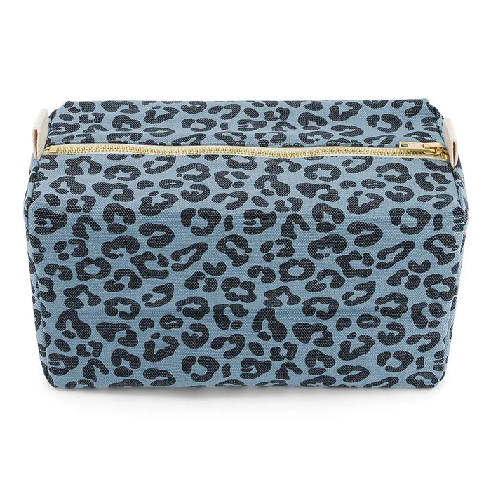 Rose in April Blue Animal Beauty Bag