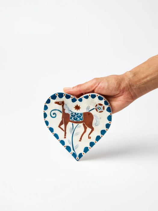 Paloma Horse Heart Shell Wall Tile