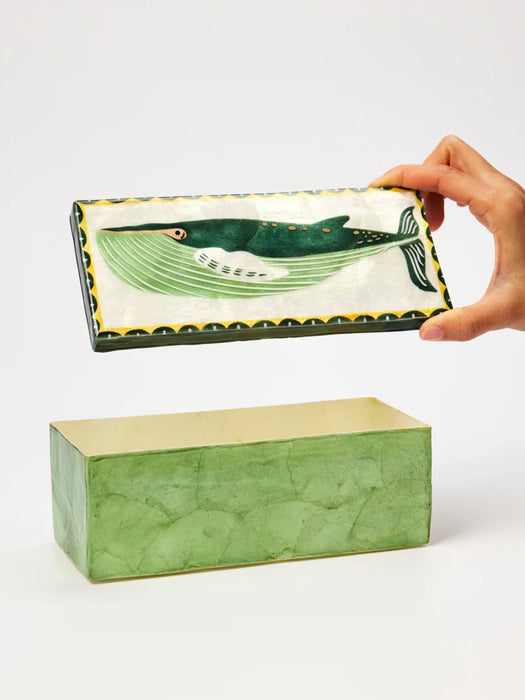 Preorder 1 week Mariner Whale Shell Box