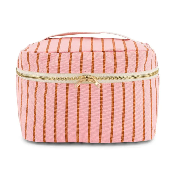 Rose in April Stripe Vanity Case