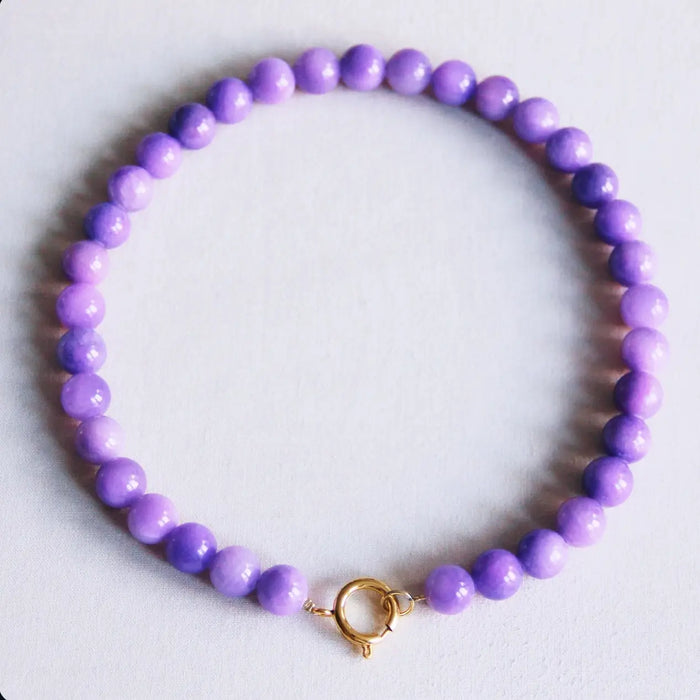 Natural Stone Beaded Necklace