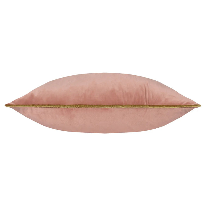 Velvet Cushion Blush Pink