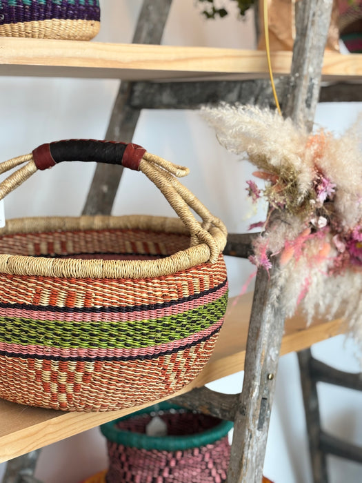 Baba Tree Medium Round Basket