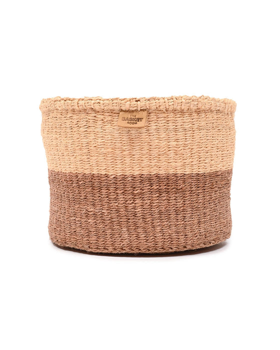 Colour Block Basket Baked Tile and Sand
