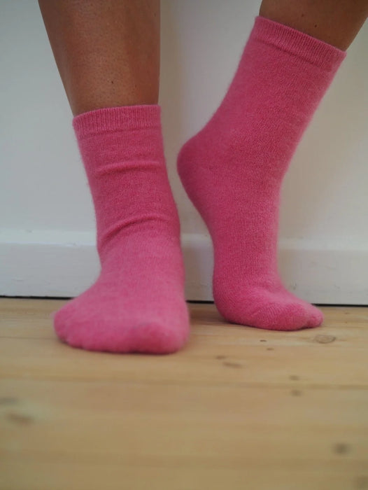 Brushed Cashmere Socks