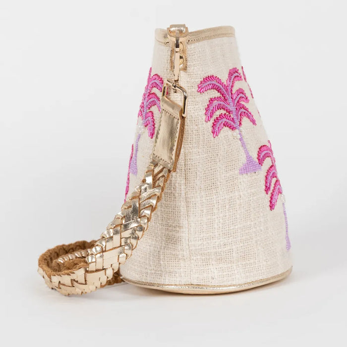 Pink Palm Bag