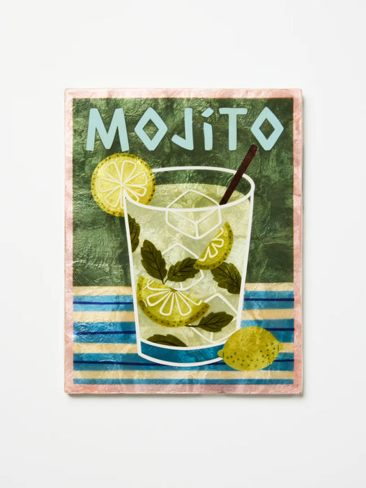 Happy Hour Mojito Shell Wall Tile
