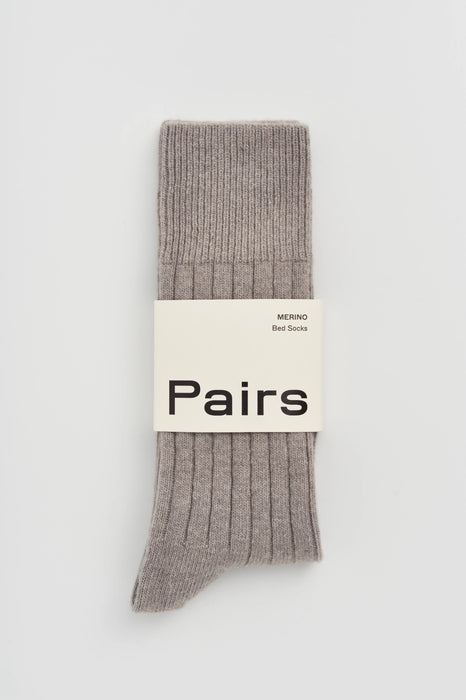 Pairs Soft Merino Socks Grey