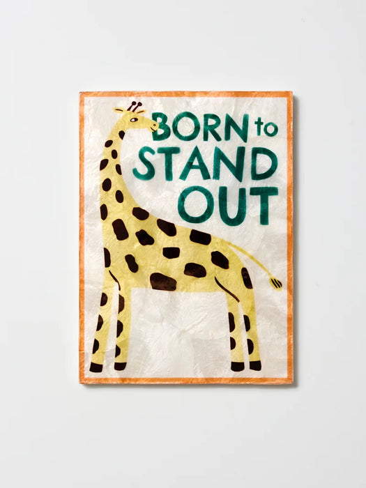 PREORDER Fun House Giraffe Shell Tile
