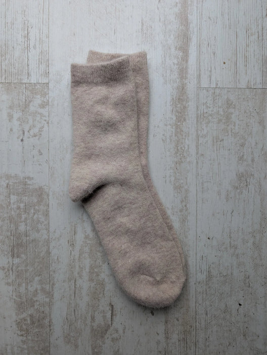 Brushed Cashmere Socks