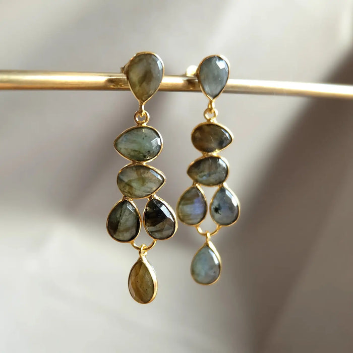 Labradorite Earrings