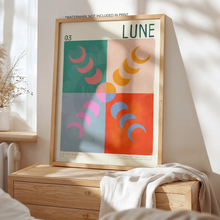 Summer Moon Art Print