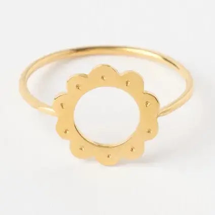 Gold Plated Inkesan Ring