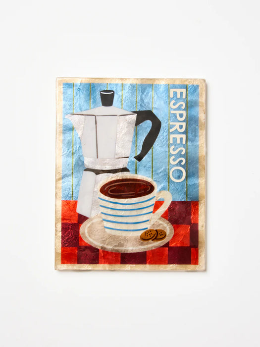 PREORDER Barista Espresso Shell Wall Tile