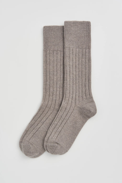 Pairs Soft Merino Socks Grey