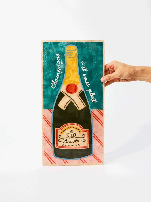 PREORDER Happy Hour Champers Shell Wall Tile