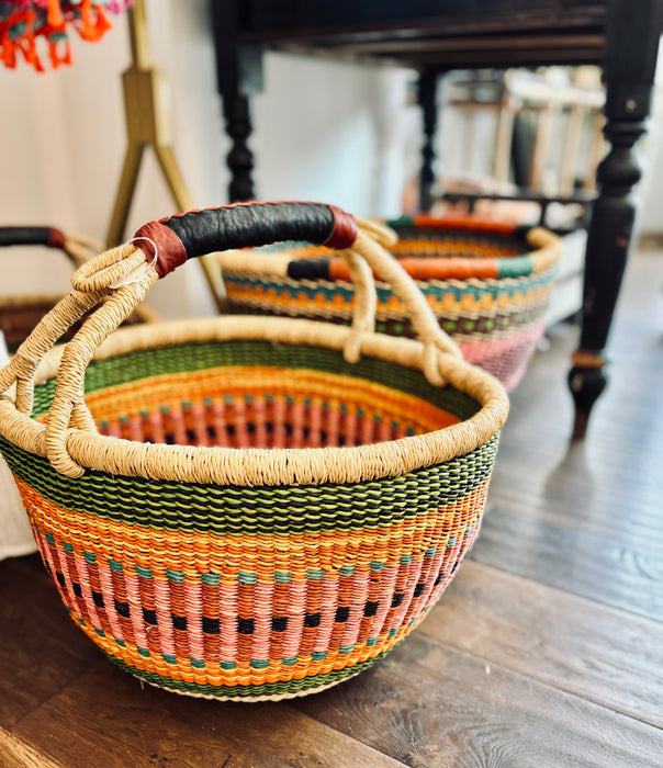 Baba Tree Round Basket