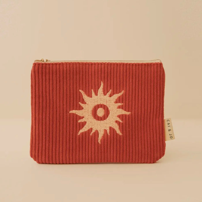 Cai and Jo Corduroy Pouch