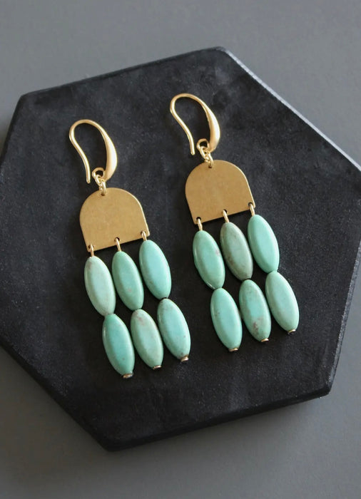Turquoise Drop Earrings