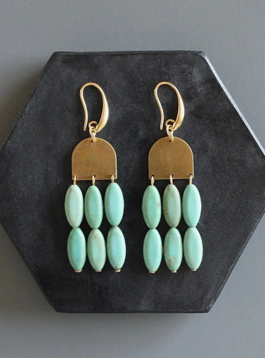 Turquoise Drop Earrings