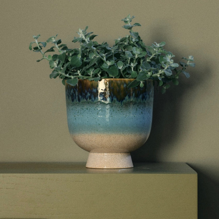 HKLIVING Reactive Glaze Pot