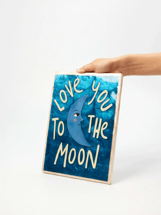 PREORDER Fun House Love Moon Shell Tile