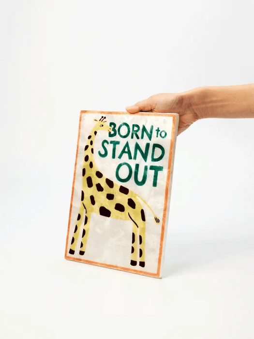 PREORDER Fun House Giraffe Shell Tile